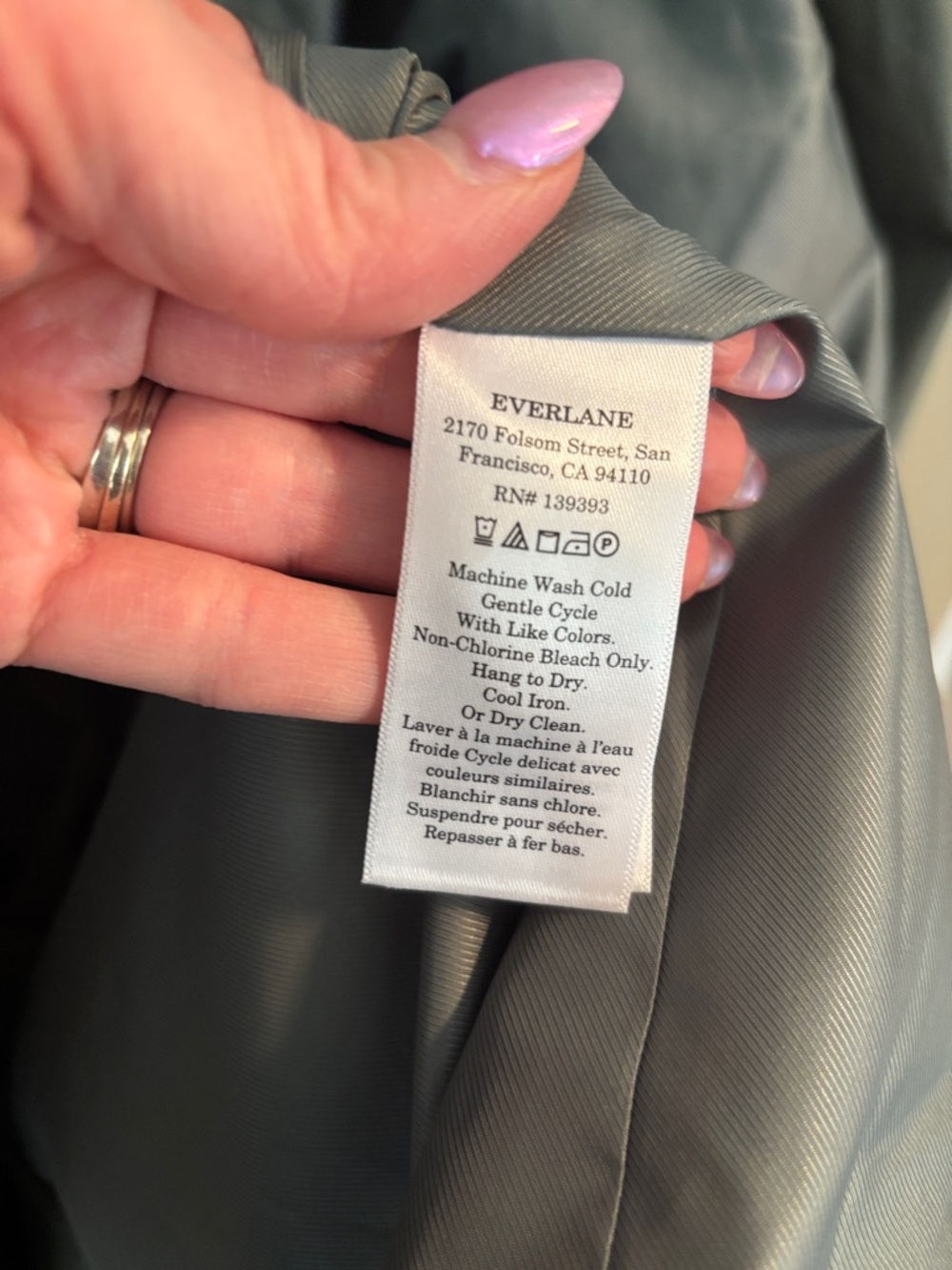 NWT Everlane The Modern Trench - Picture 12 of 13